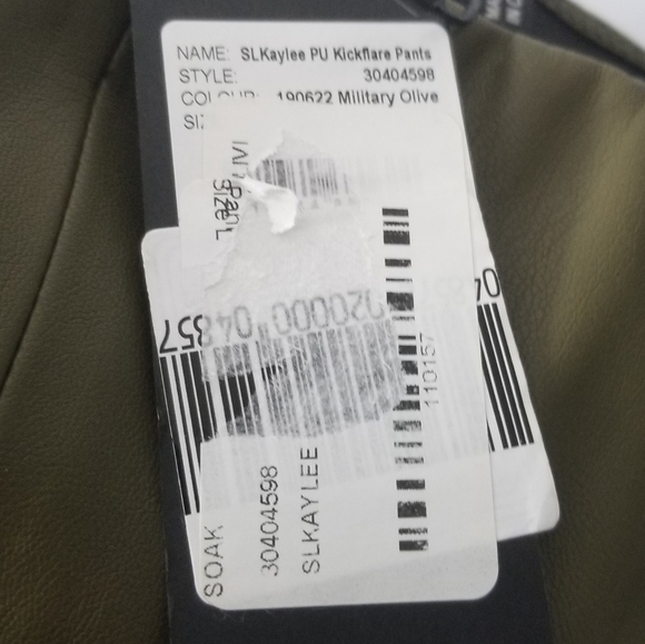 NWT Soaked In Luxury Kaylee Kickflare Pants Size L - Picture 5 of 5